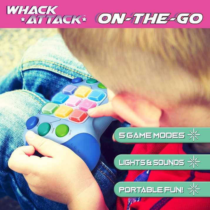 Flashing Handheld Game for Kids Teens Adults, Electronic Brain & Memory Game