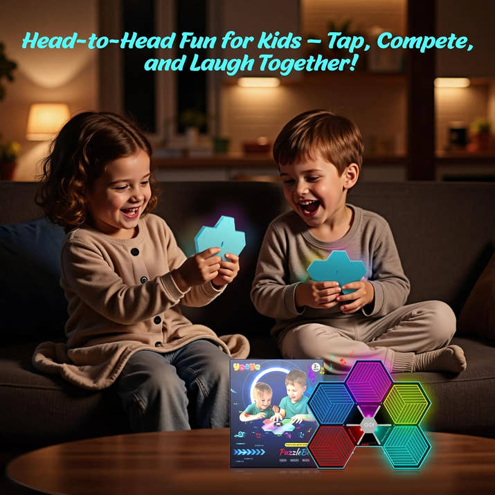 Yeaye Kids Memory and Rhythm Game Board - 3 Fun Modes with 8 Level Challenges