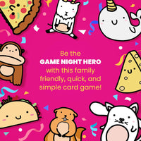 Taco Cat Goat Cheese Pizza Wildly Entertaining Card Game for Family and Group Game Night