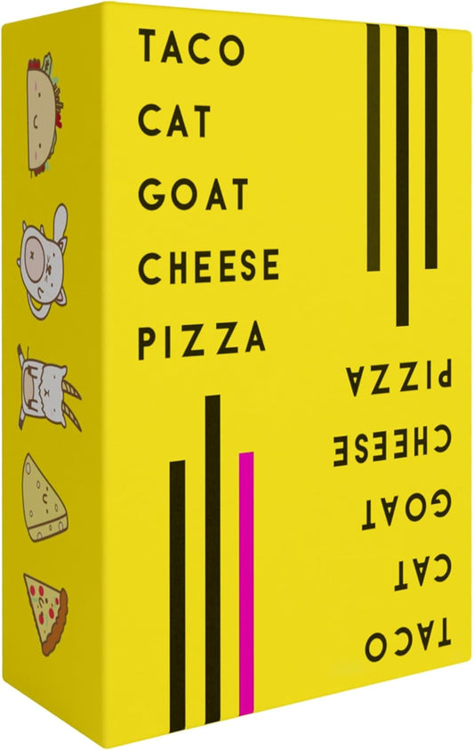 Taco Cat Goat Cheese Pizza Wildly Entertaining Card Game for Family and Group Game Night