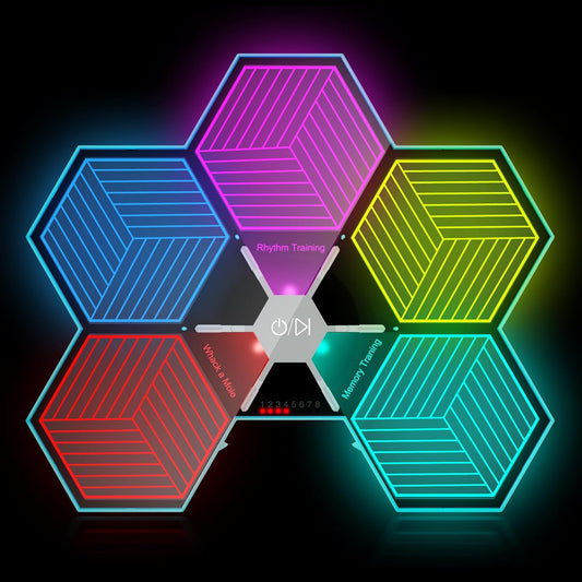 Yeaye Kids Memory and Rhythm Game Board - 3 Fun Modes with 8 Level Challenges